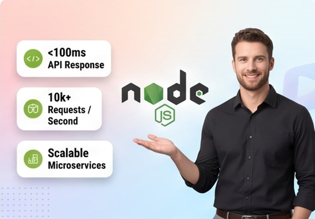 Node.js & Nest.js — JavaScript on the server — fast, event-driven APIs with Nest.js structure that scales with your team.