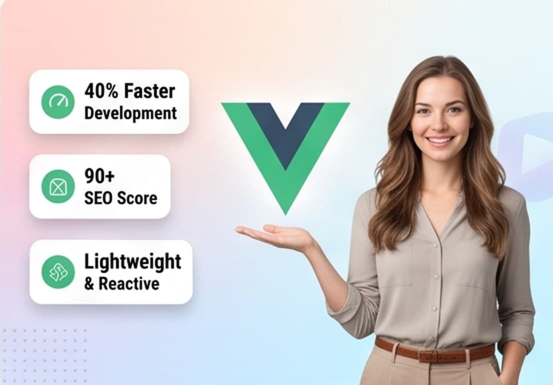 Vue.js & Nuxt.js — The approachable, elegant framework — rapid development without sacrificing structure or performance.